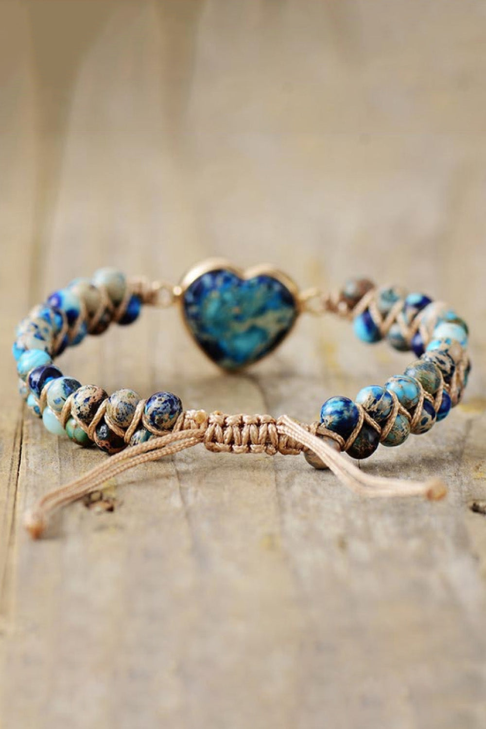 Handmade Heart Stone Ring