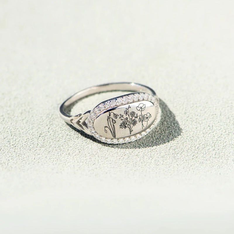 Bloemen epoxy zirconia ring