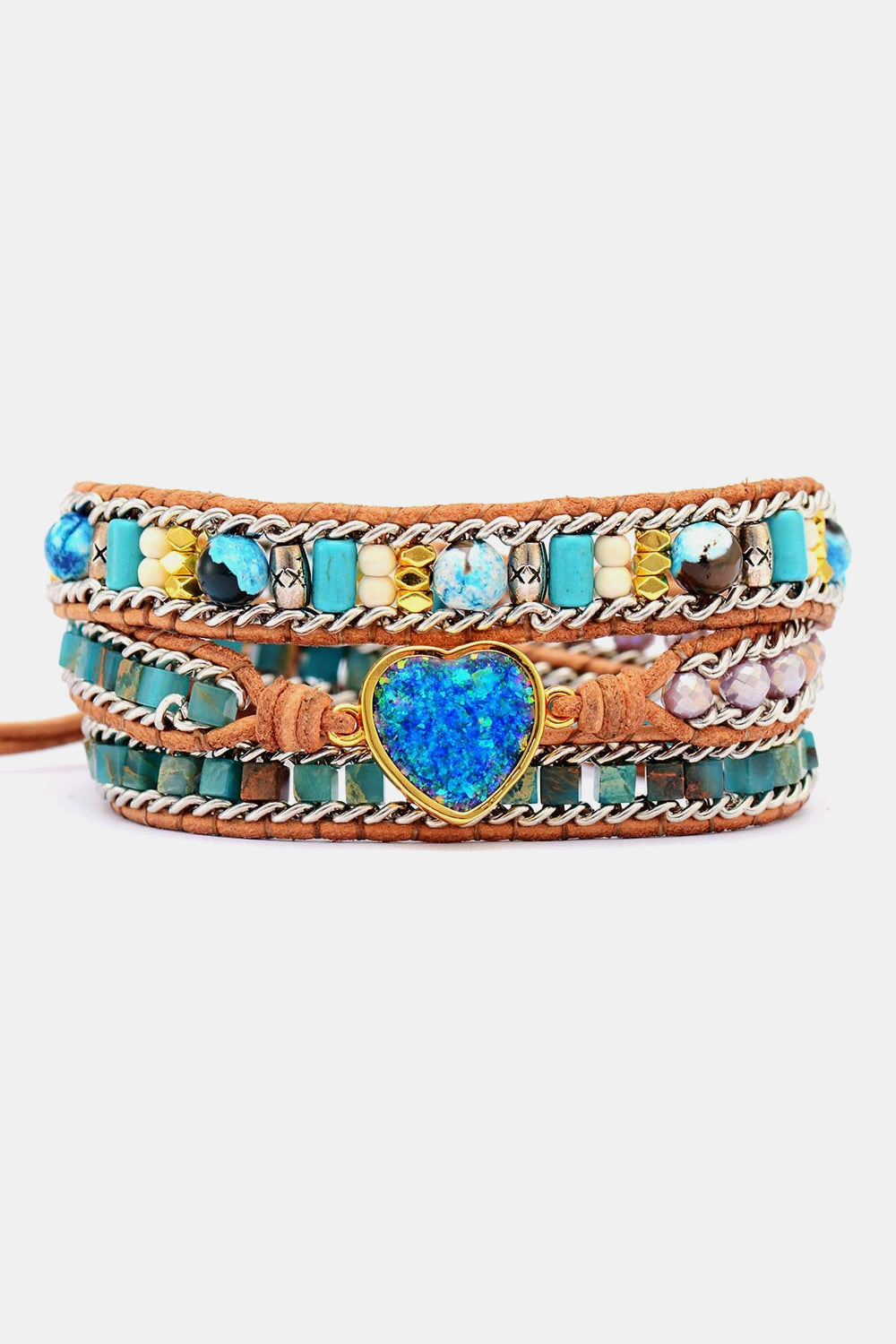 Layered Heart Bracelet