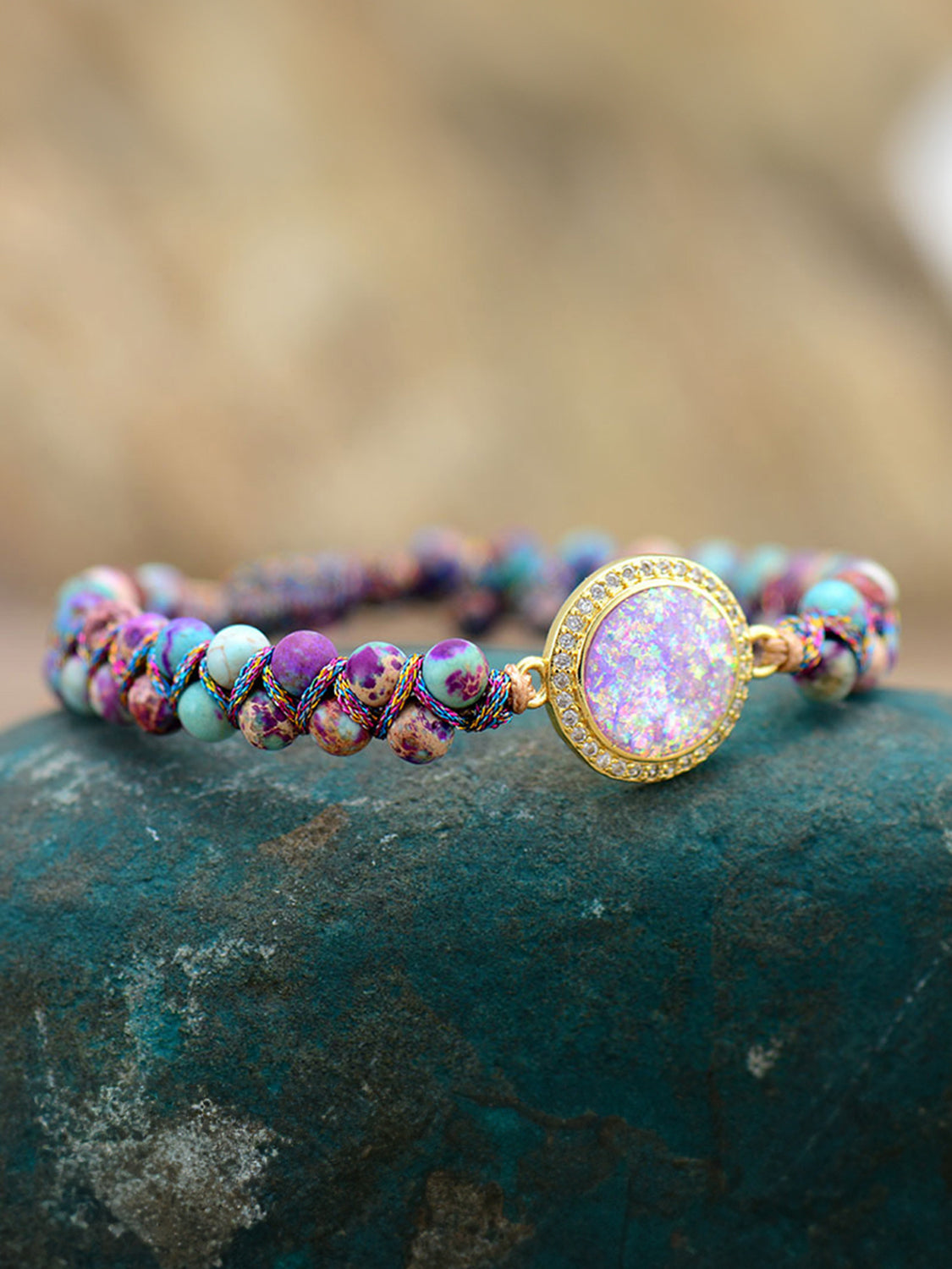 Pulsera de jaspe imperial