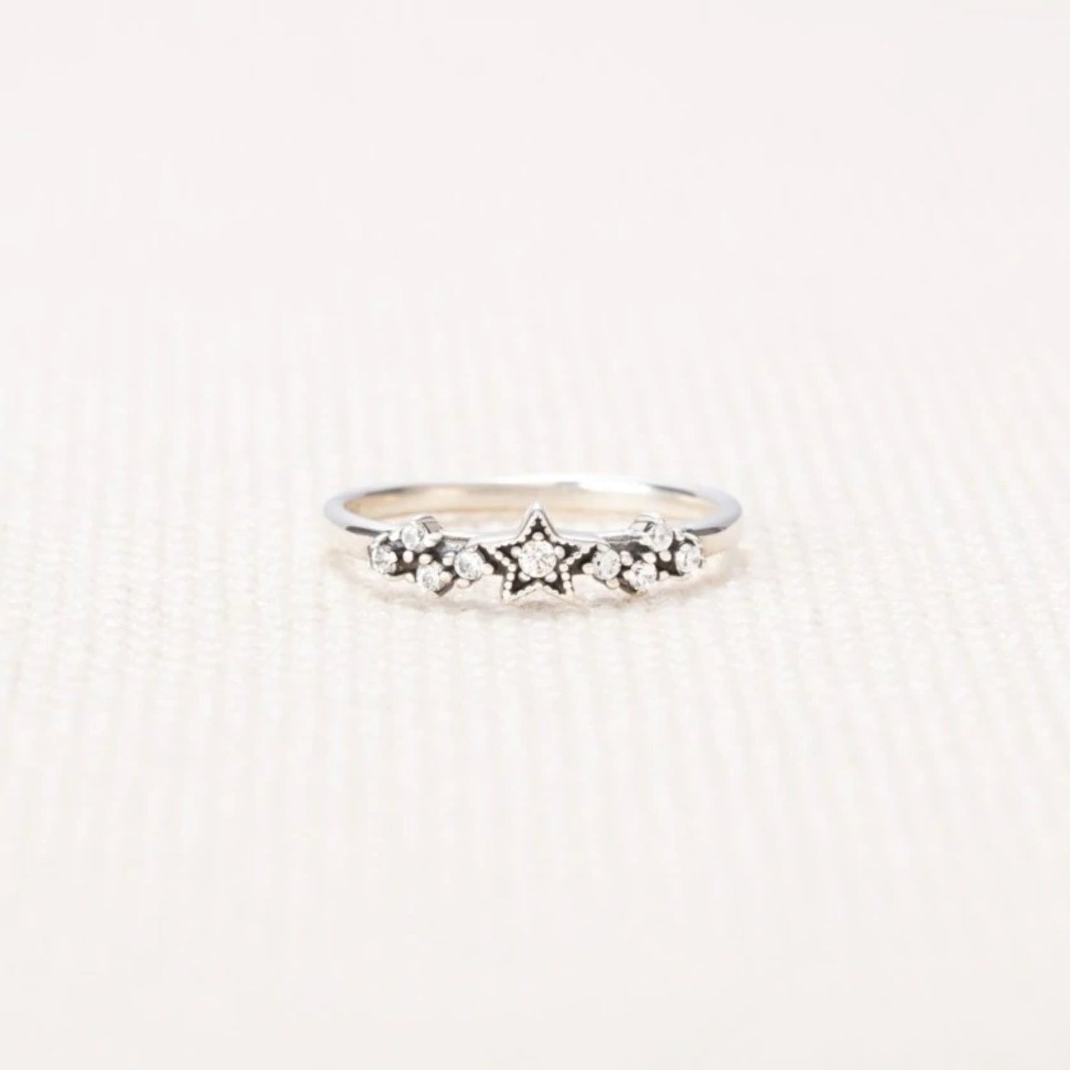 Anello Stella d'Argento