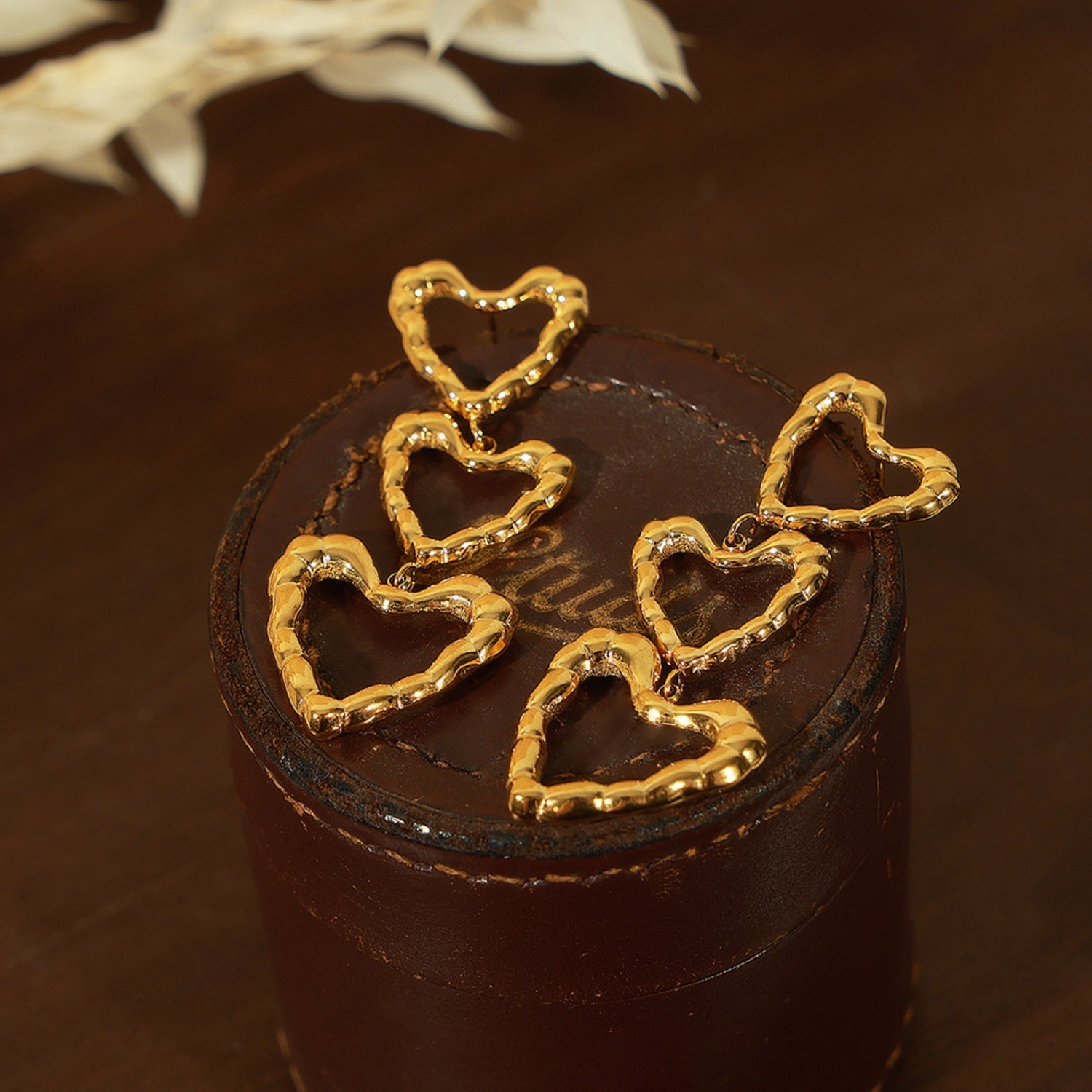 Orecchini a perno Steel Heart
