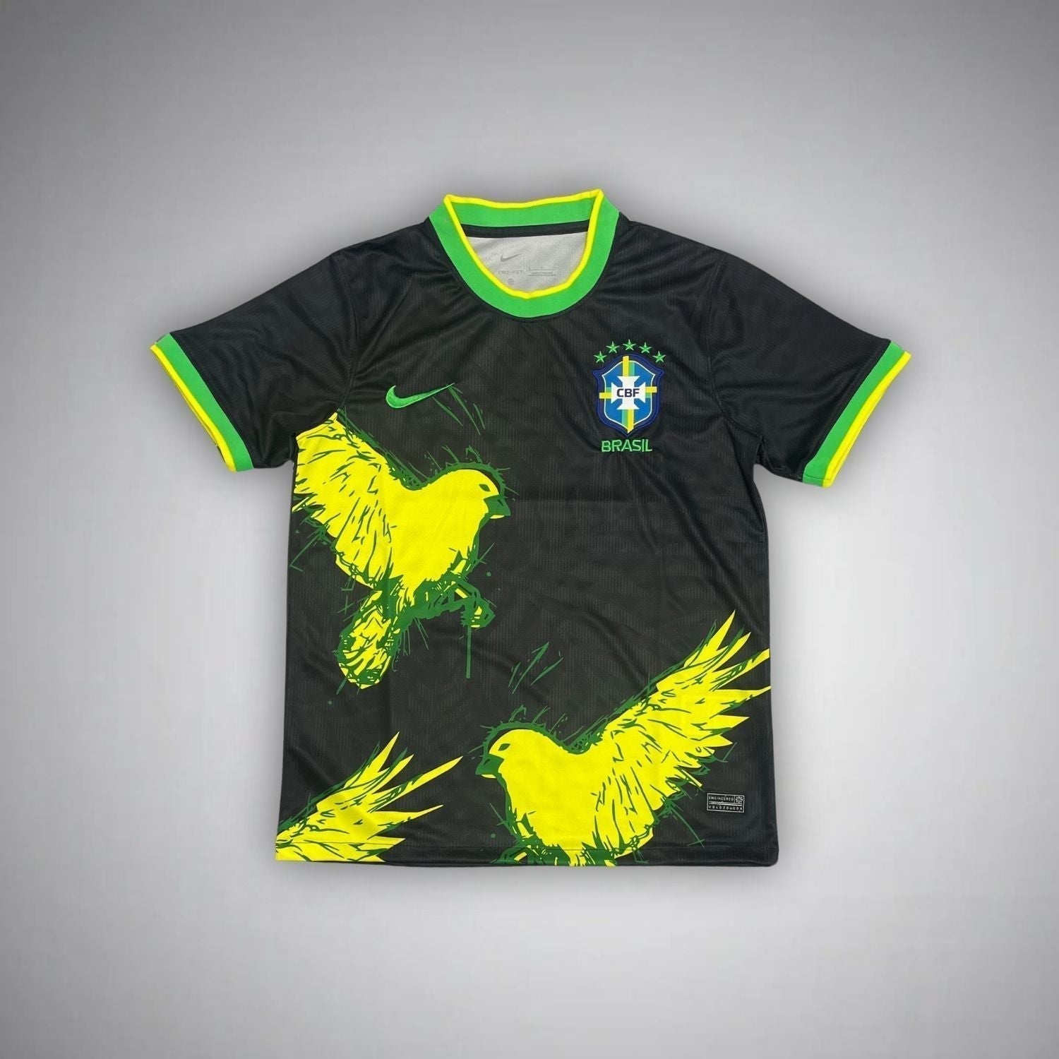 2024 Brazil Shirt - Canarinho Noite Special Edition
