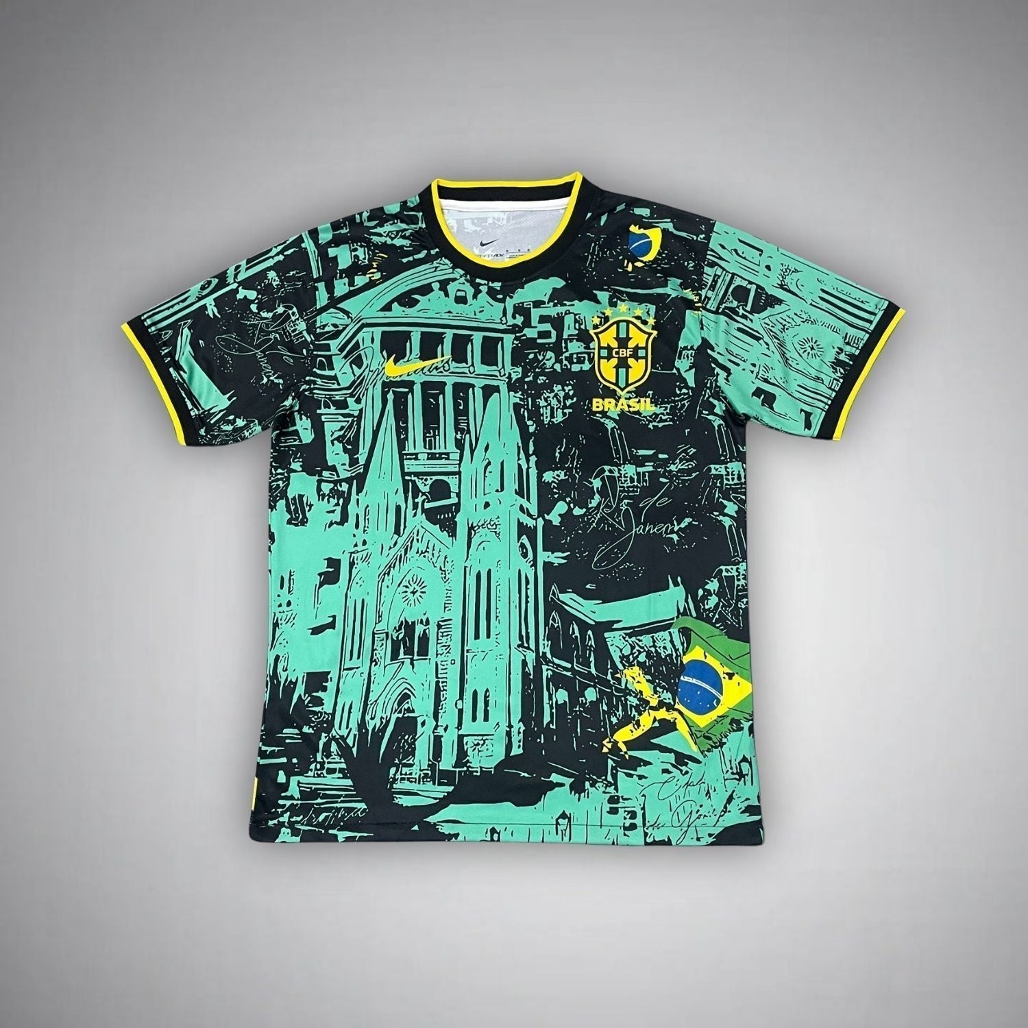 2024 Brazil Shirt - Luz da Favela Special Edition