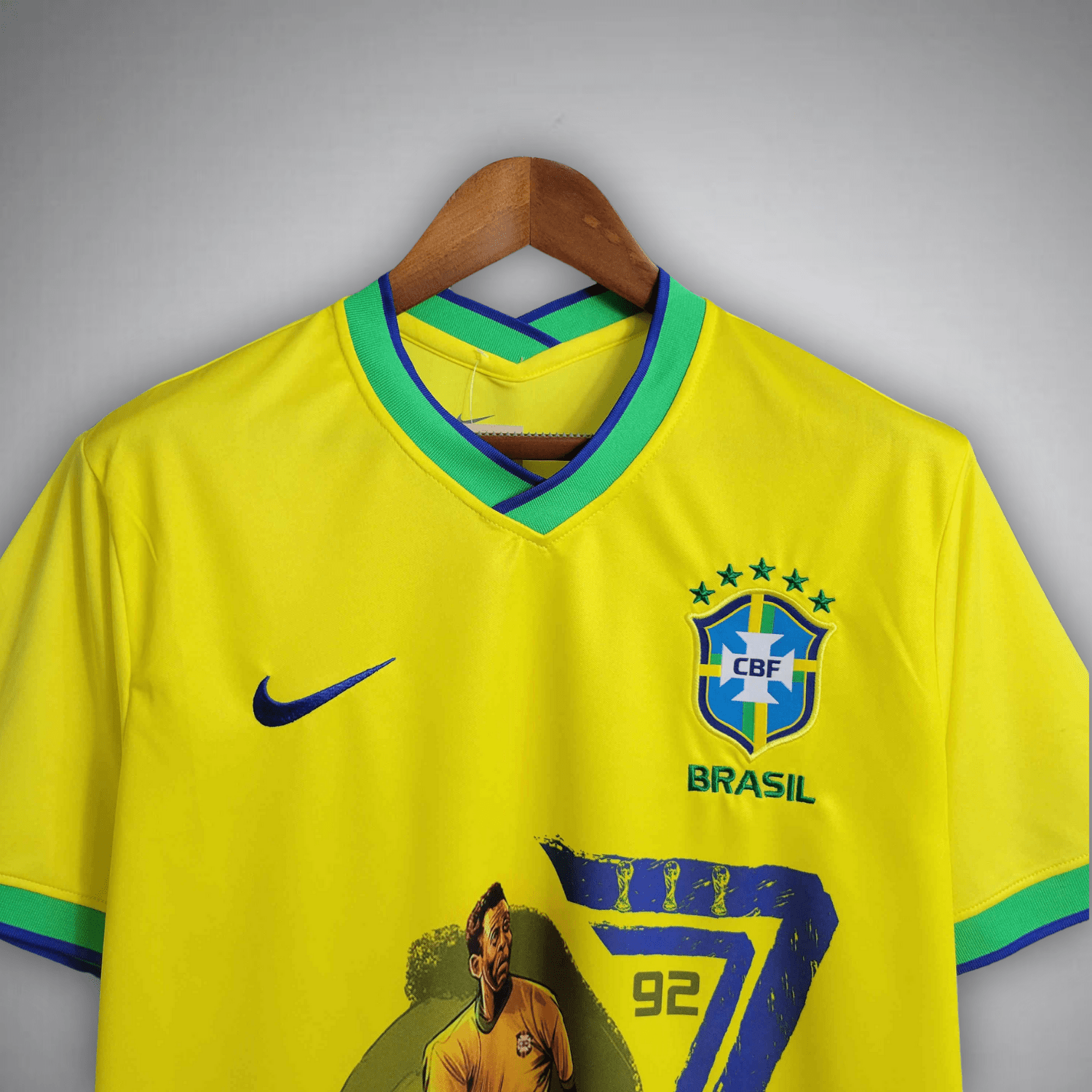 2024 Brazil Shirt - Pelé 77-92 Special Edition