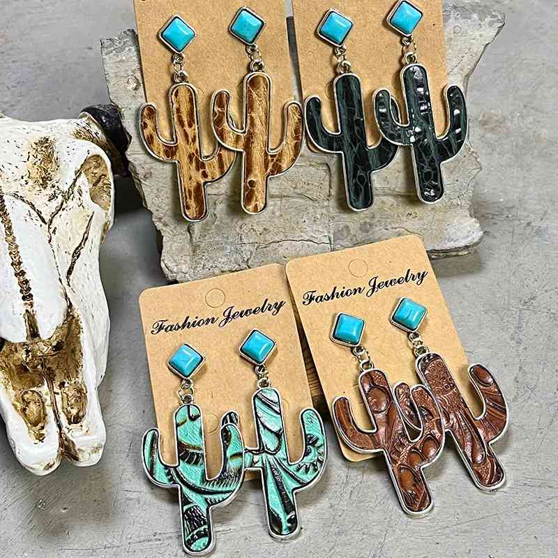 Kaktus Turquoise Dangles