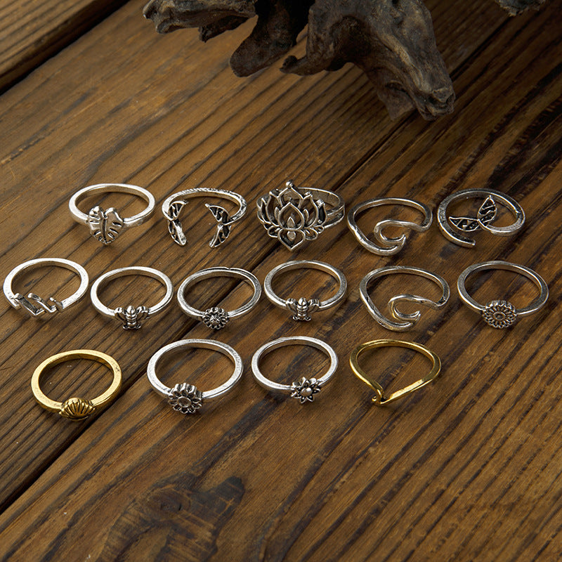 Multi-Shape Ring Assortment
