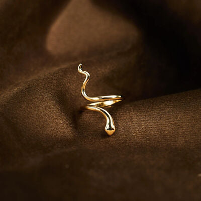 Guld Slange Twist Ring