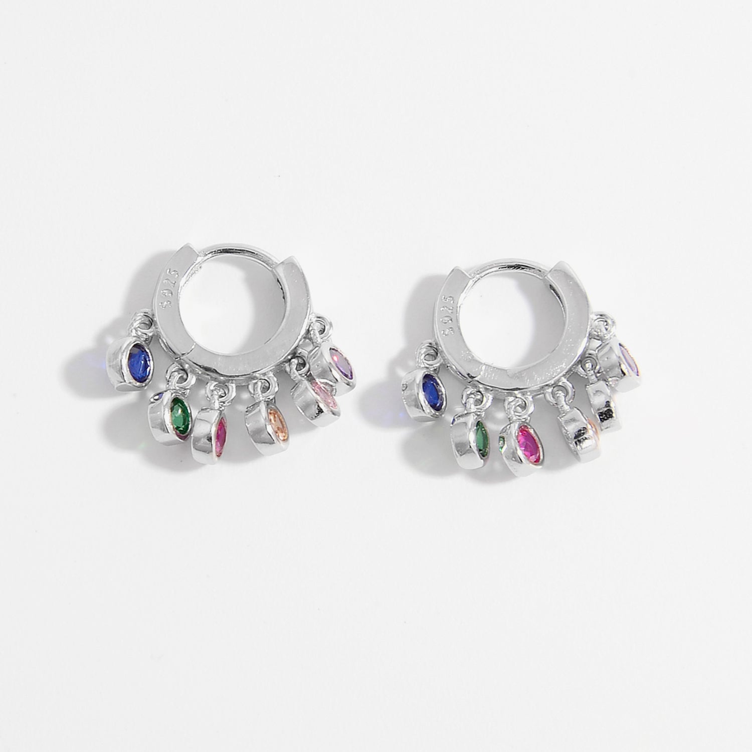 Orecchini a cerchio Zircon