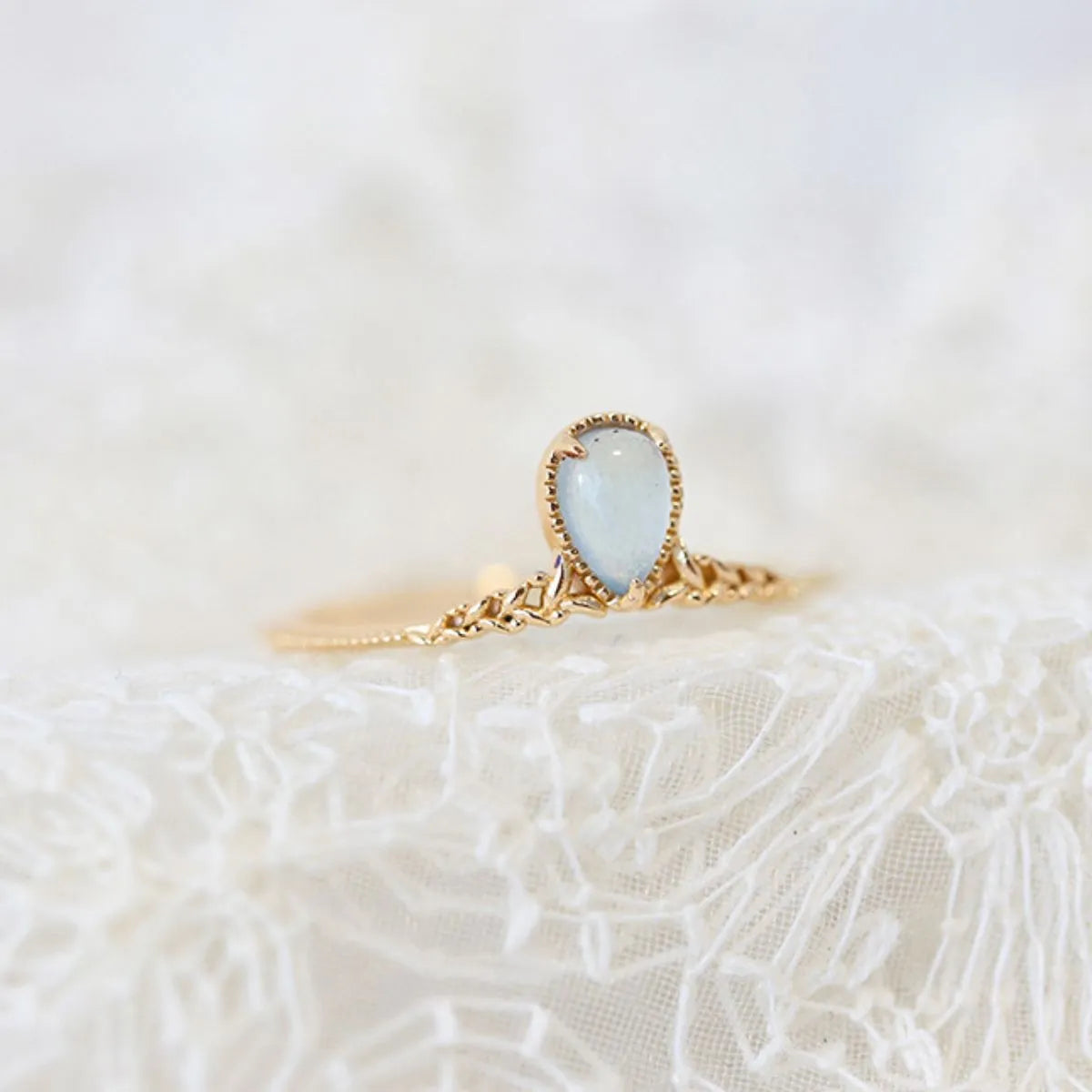 Zirkon Sølv Ring