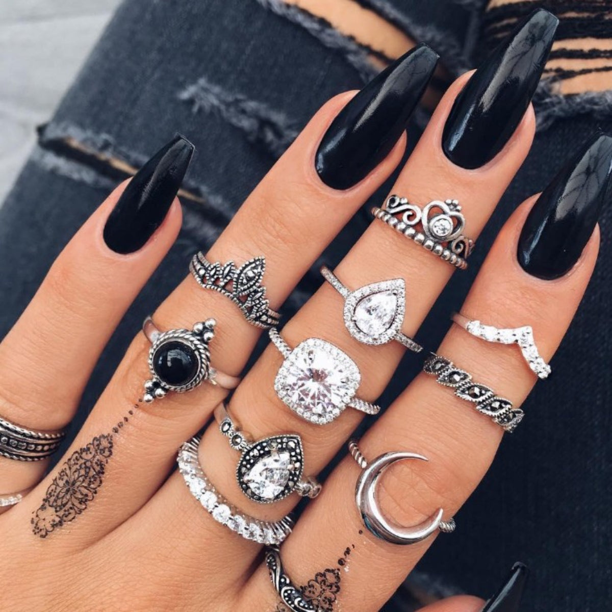 Krystal Multi-Ring Kollektion