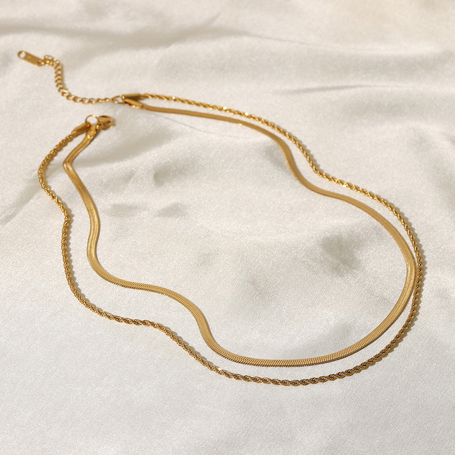 Dual-Layer Gold-Plated Chain