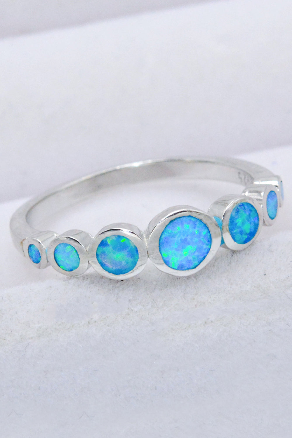 Multi-Opal-Silberring