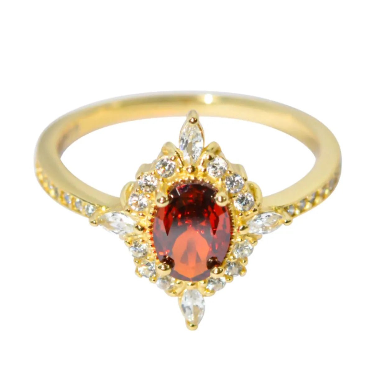 Zirkon Sølv Ring