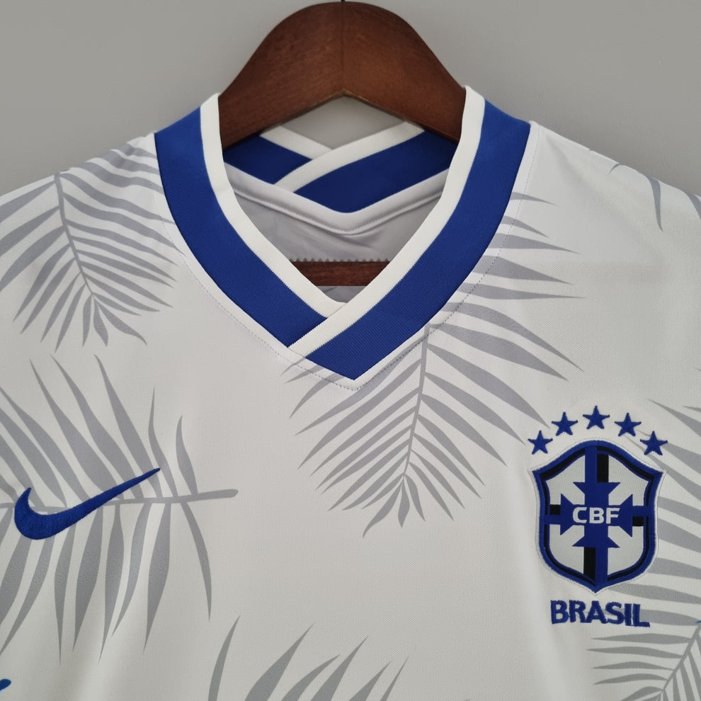 2024 Brazil Shirt - Blue Leaf Edition