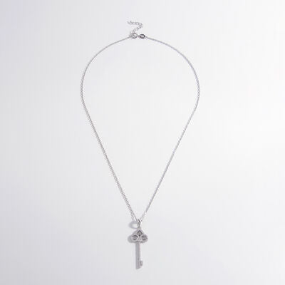 Ciondolo in Zircone con Chiave d'Argento