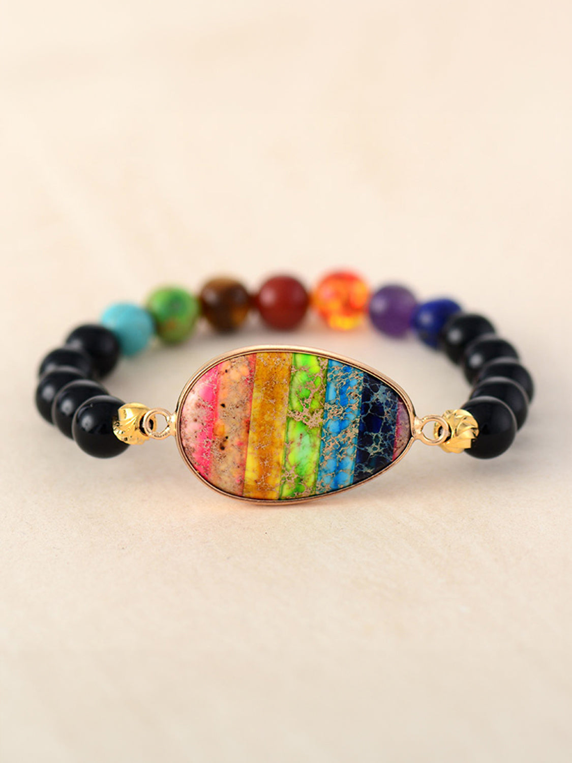 Geometrische kralenarmband
