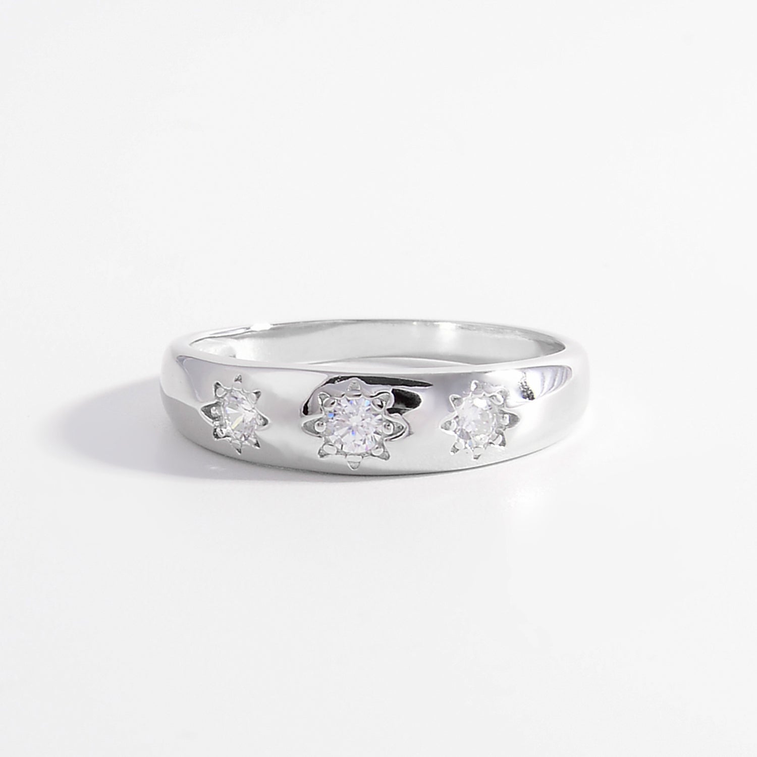 Zirkon Sølv Ring