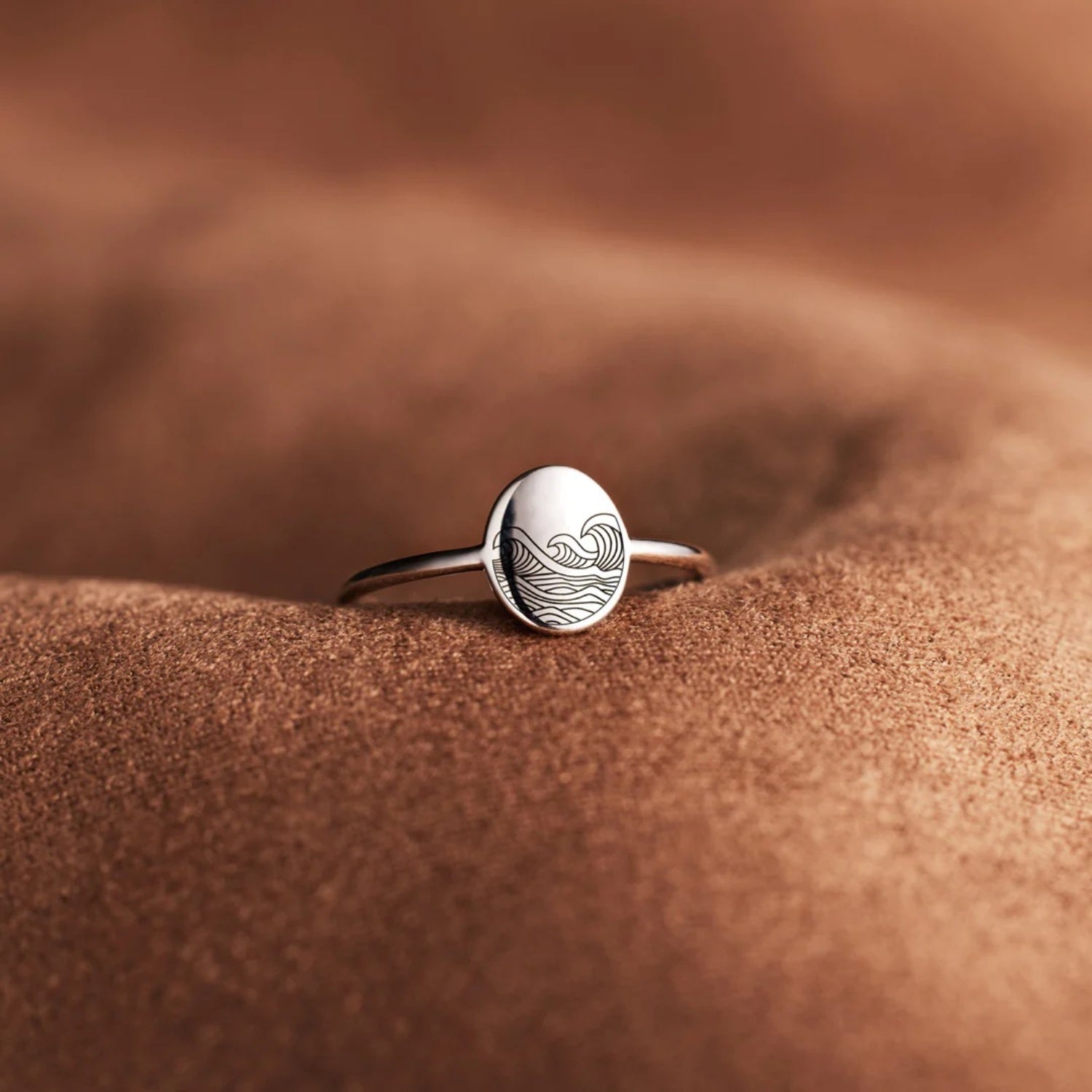 Anello sigillo d'argento