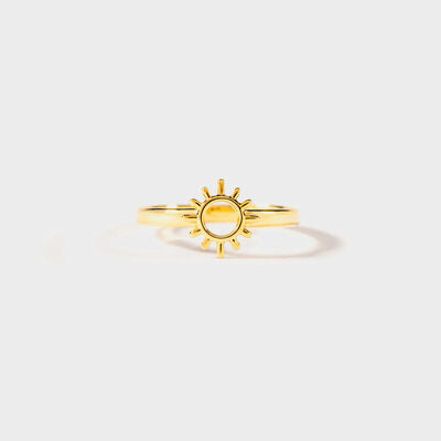 Guld Solstråle Ring