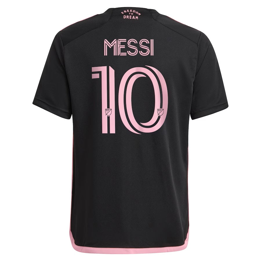 Inter Miami 10 Lionel Messi 2024/25 Ungdoms Bortedragt