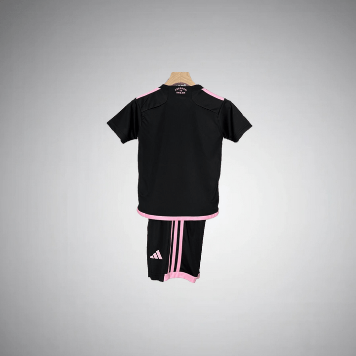 Messi Kids Voetbaltenue - Inter Miami 2024/25 Uit Zwart