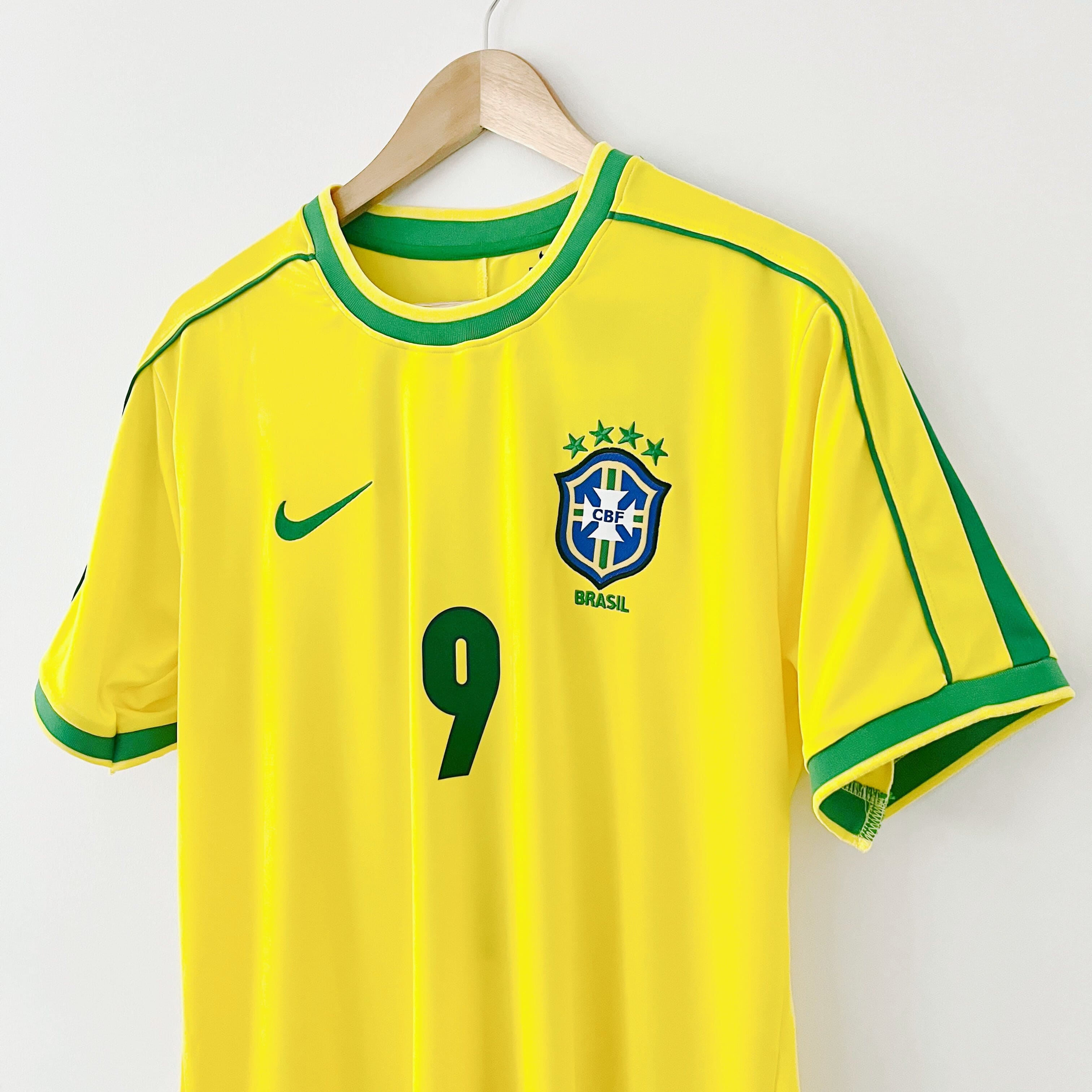 1998 Brasilien Retro Skjorte